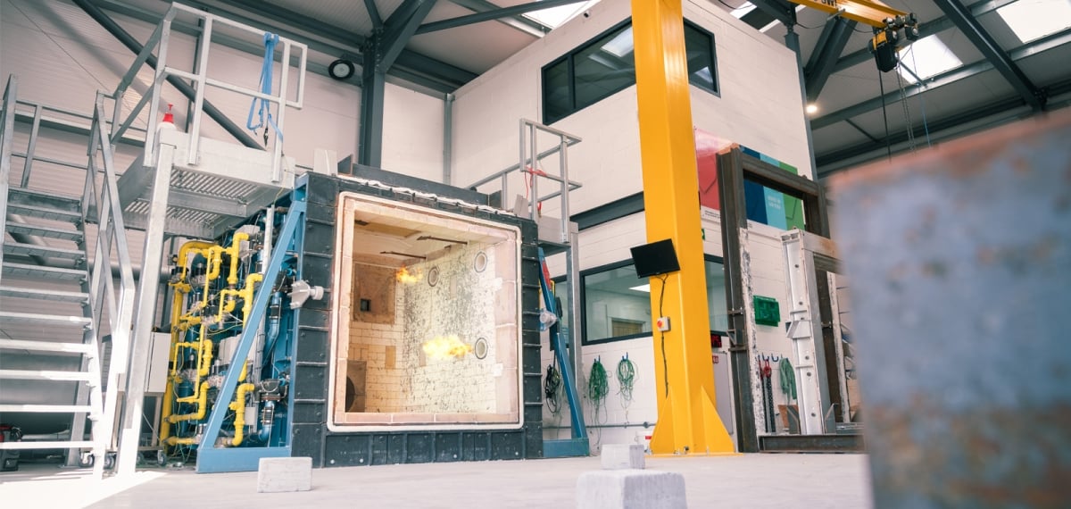 Siderise fire test facility