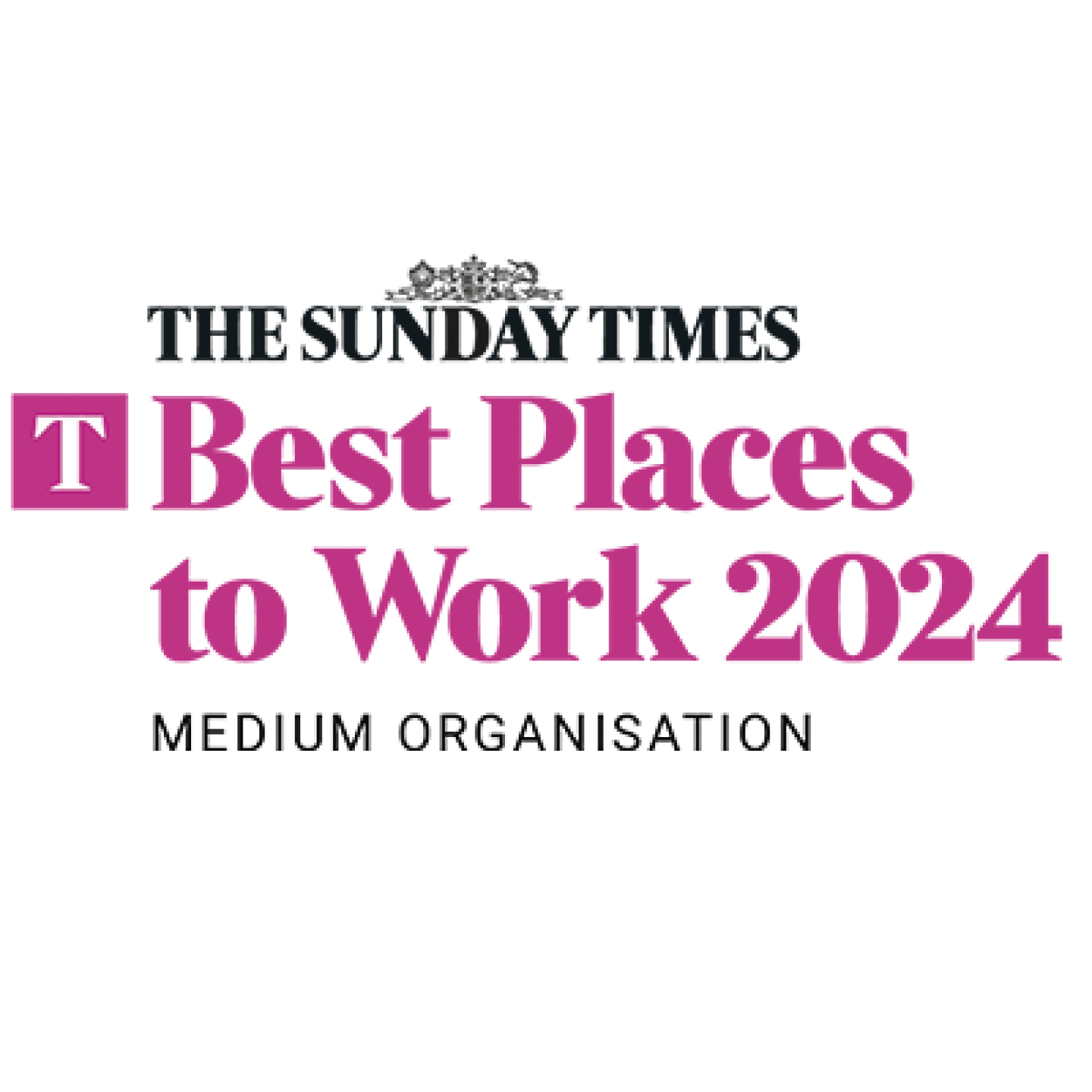 Siderise Sunday Times best place to work 2024 medium company